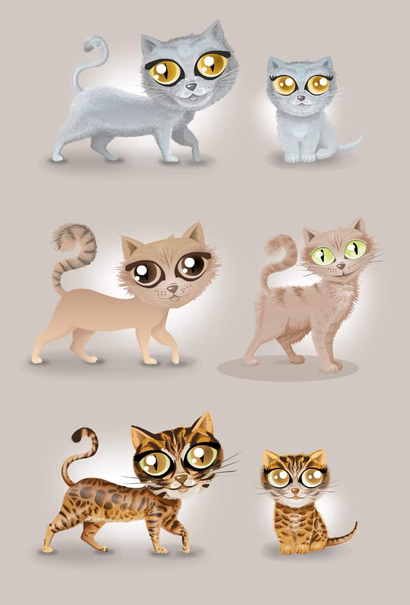 Dessins de chats