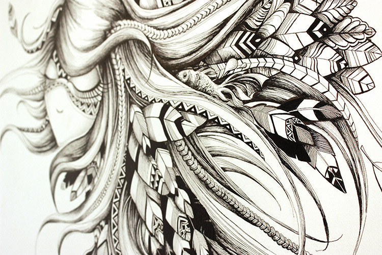 Dessin Trompe L Oeil Noir Et Blanc