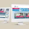 Interface de navigation de blog